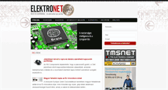 Desktop Screenshot of elektro-net.hu